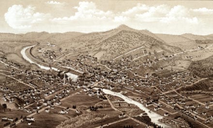 Beautifully detailed map of Orange, MA from 1883