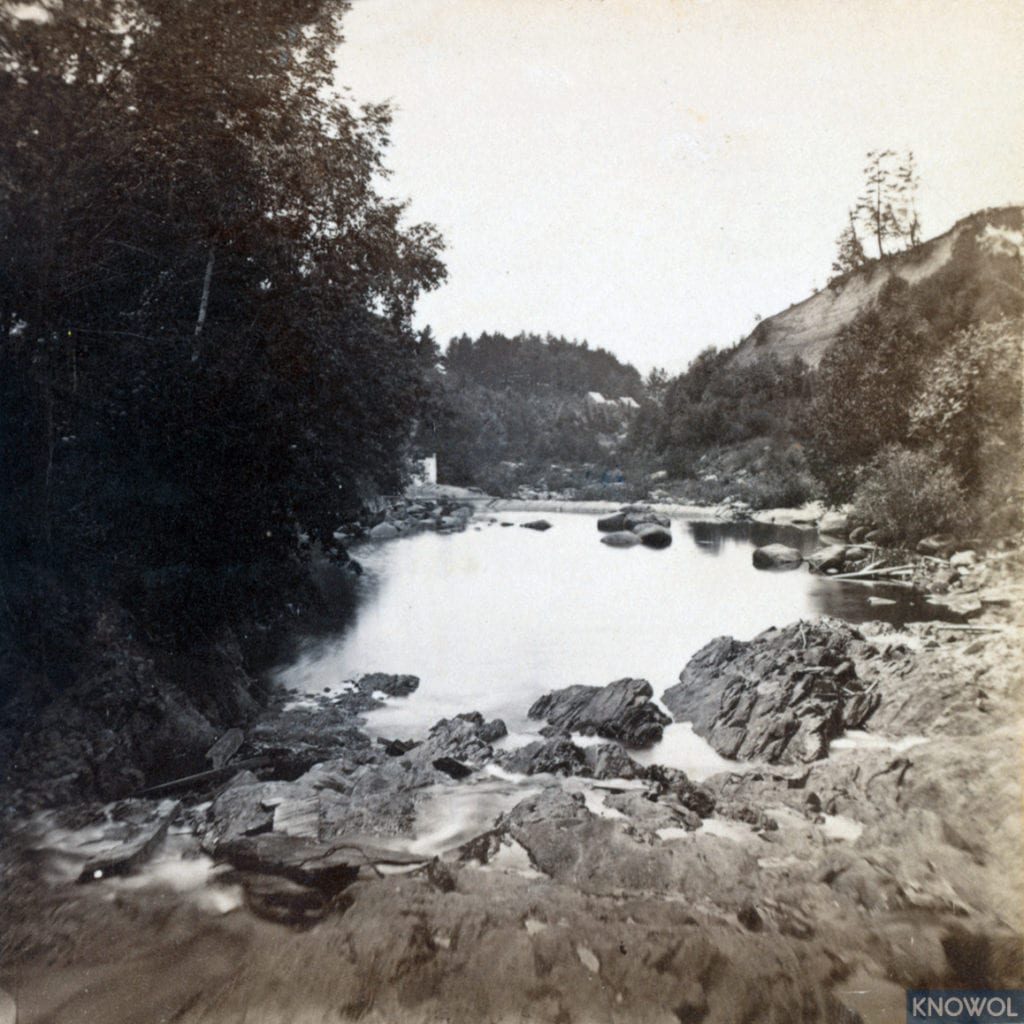 Historic photo of Campton, New Hampshire from the 1800's