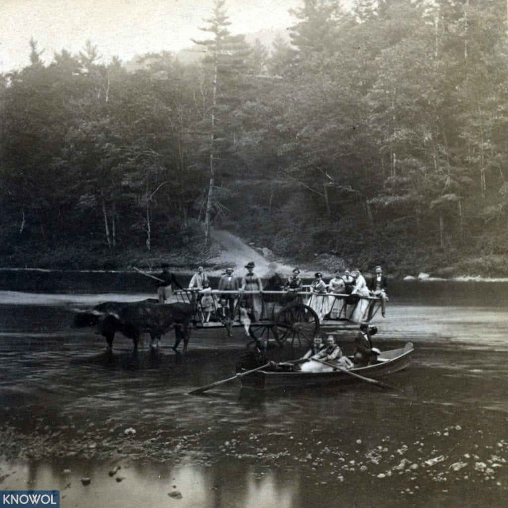Historic photo of Campton, New Hampshire from the 1800's