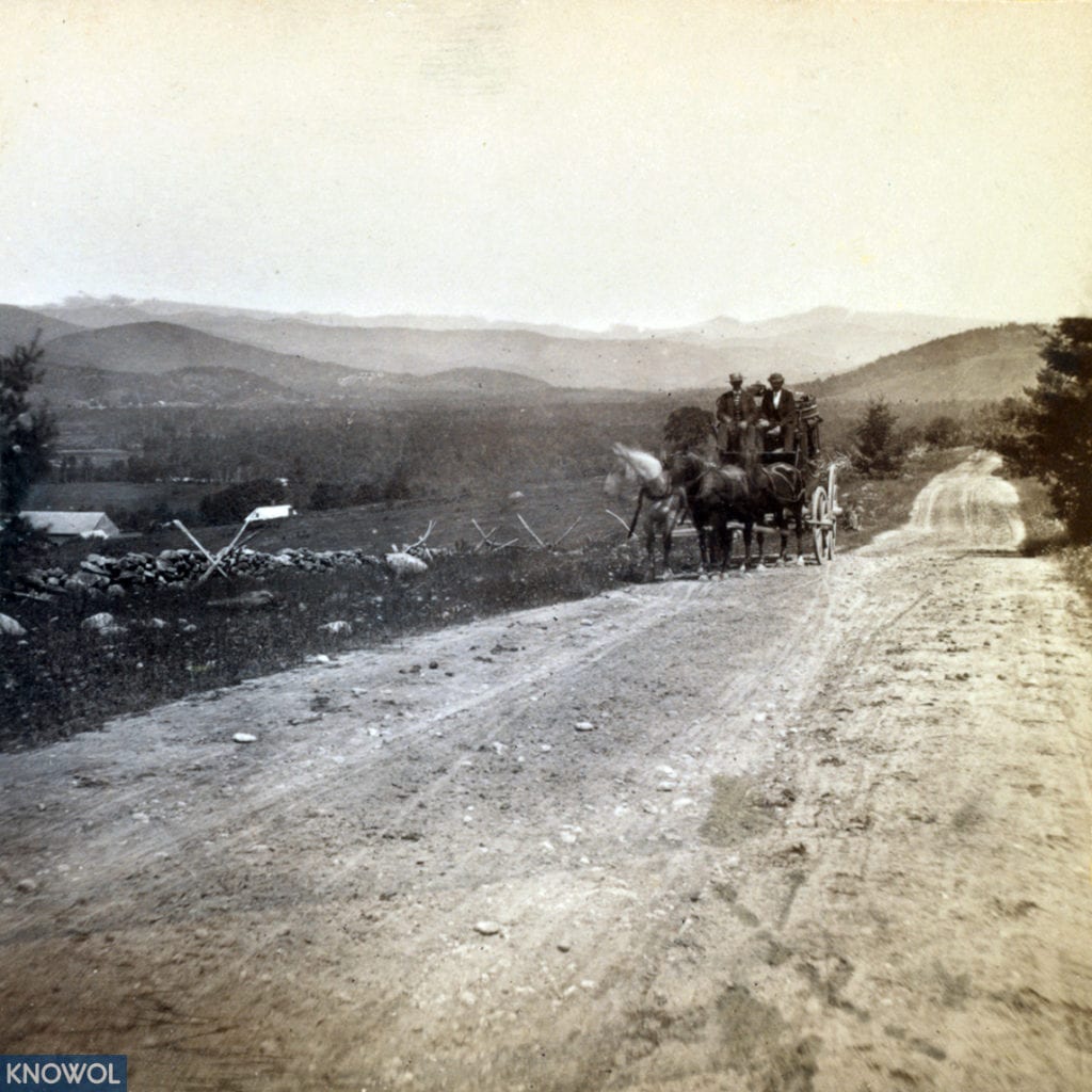 Historic photo of Campton, New Hampshire from the 1800's