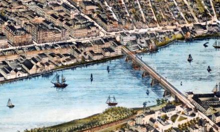 Beautifully restored map of Haverhill, Massachusetts in 1893