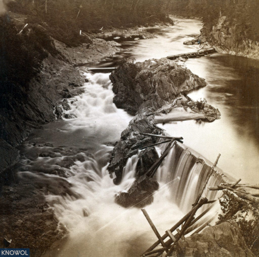 Historic photo of Campton, New Hampshire from the 1800's