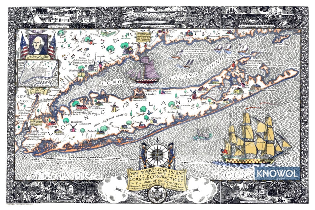 New York, Long Island, and the Coast of Connecticut in the days of the Revolution