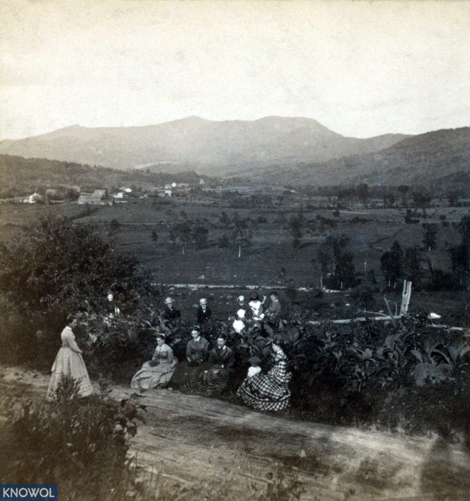 Historic photo of Campton, New Hampshire from the 1800's
