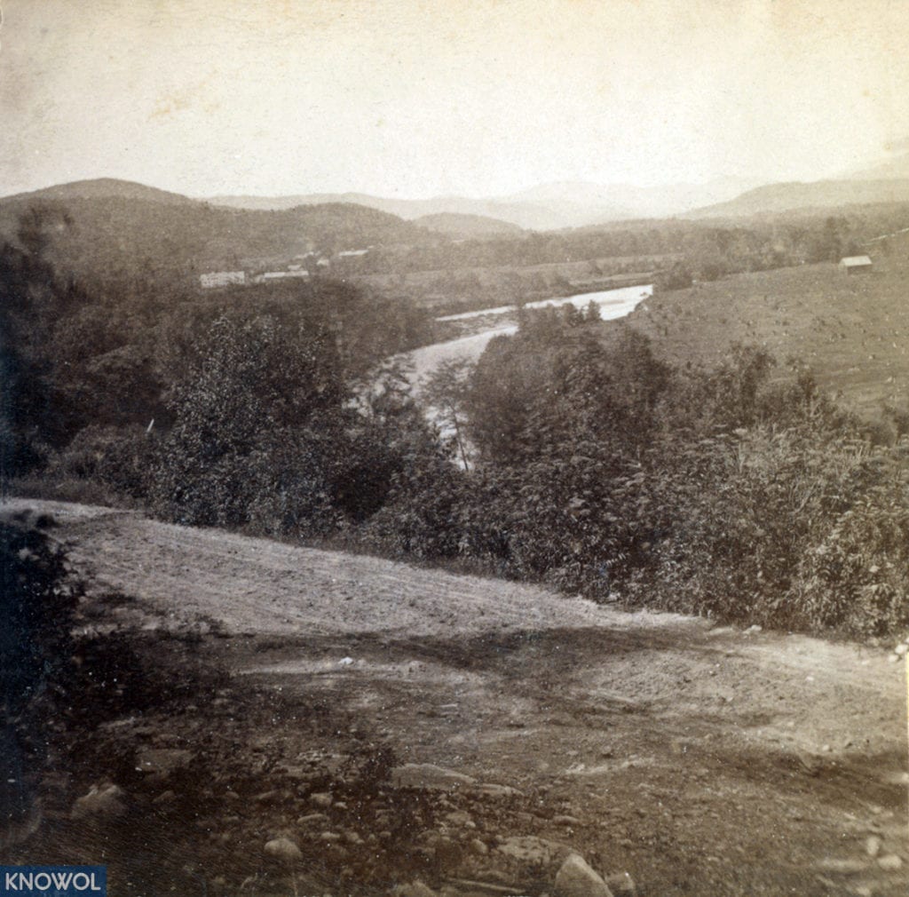 Historic photo of Campton, New Hampshire from the 1800's