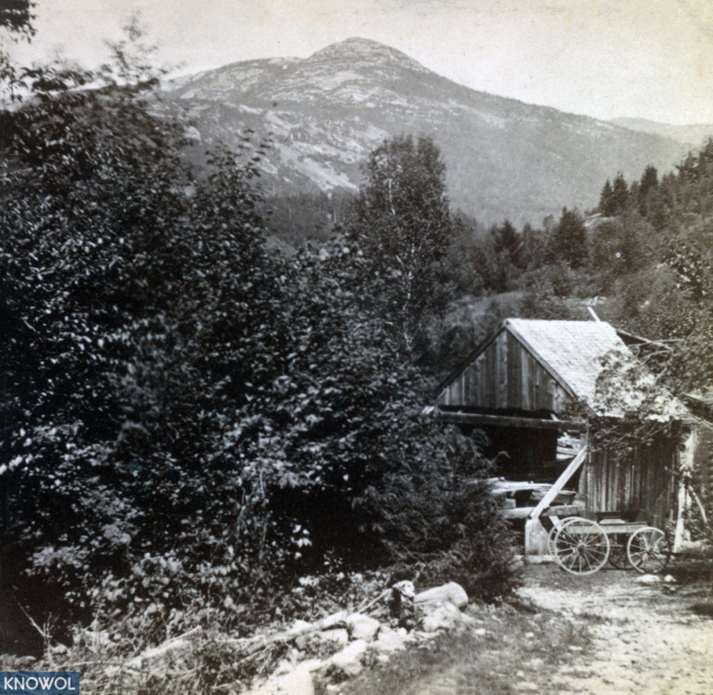 Historic photo of Campton, New Hampshire from the 1800's
