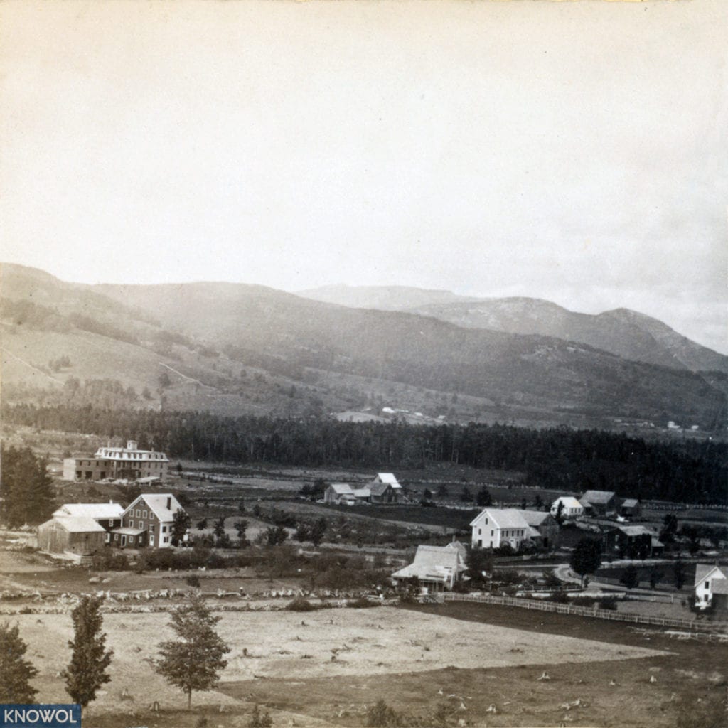 Historic photo of Campton, New Hampshire from the 1800's