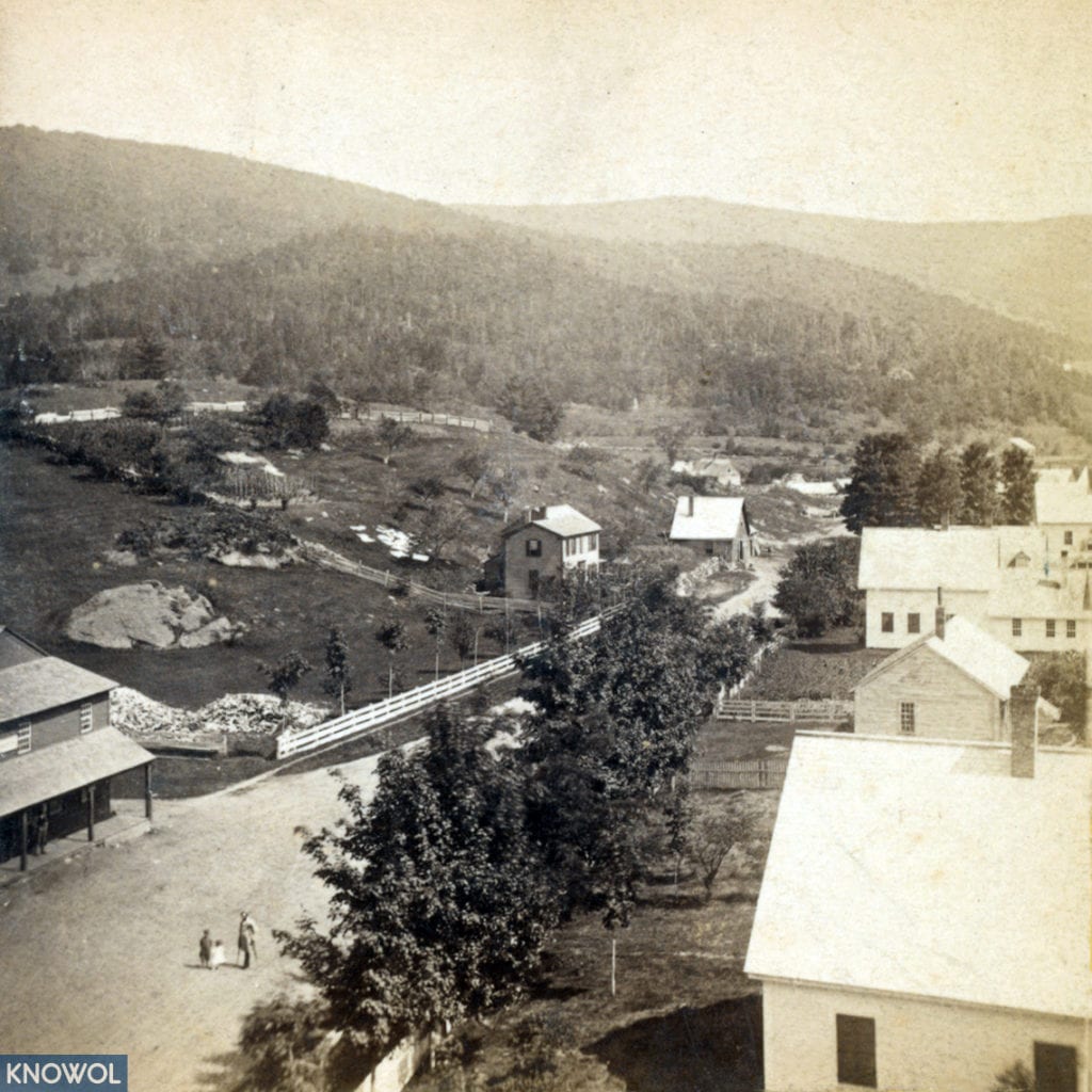 Historic photo of Campton, New Hampshire from the 1800's