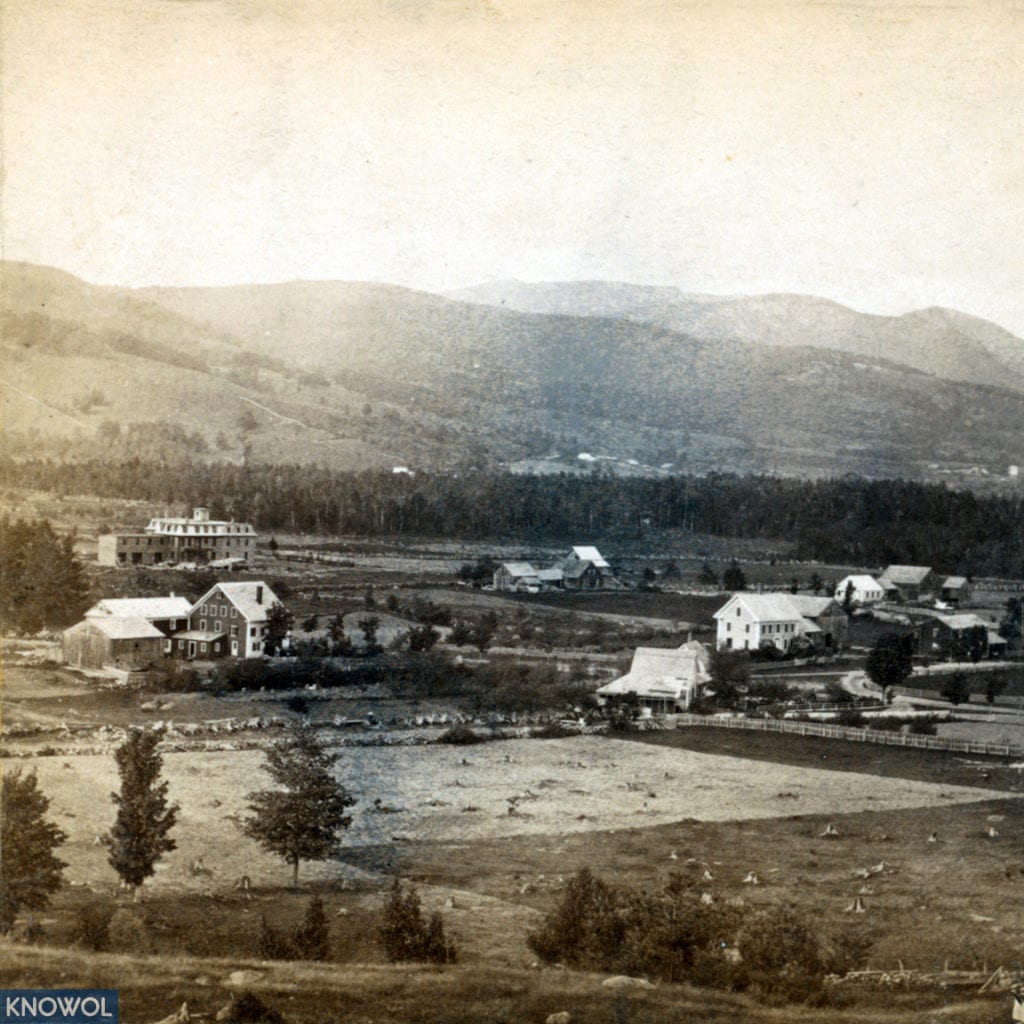 Historic photo of Campton, New Hampshire from the 1800's
