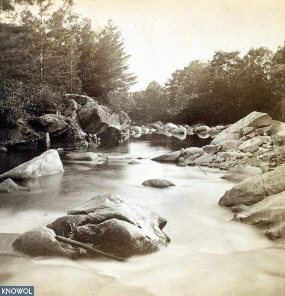 Historic photo of Campton, New Hampshire from the 1800's