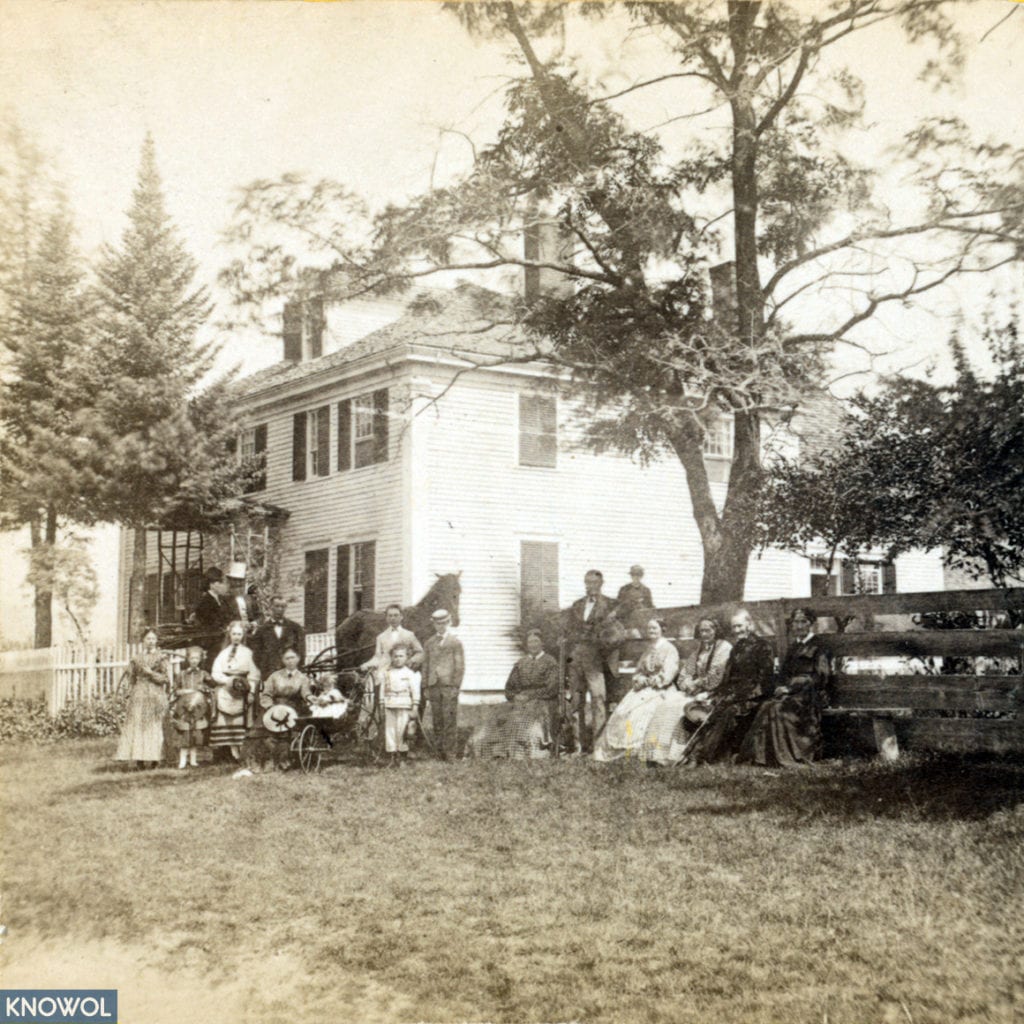 Historic photo of Campton, New Hampshire from the 1800's