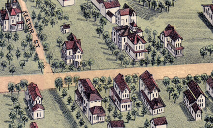 Restored Vintage Map of Bethel, Connecticut from 1879