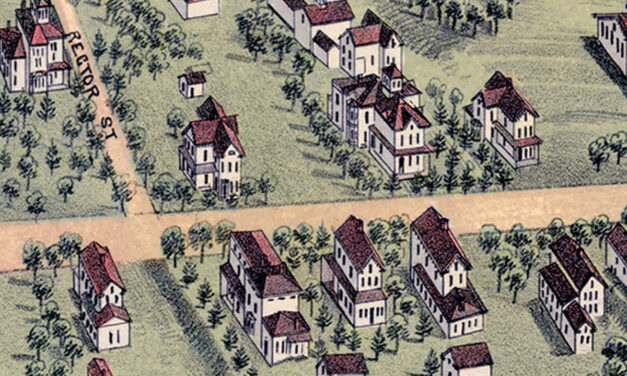 Restored Vintage Map of Bethel, Connecticut from 1879
