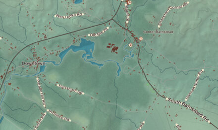 Map of Barnstead, New Hampshire in 2026