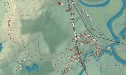 Map of Boscawen, New Hampshire in 2026