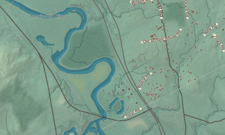 Map of Canterbury, New Hampshire in 2026