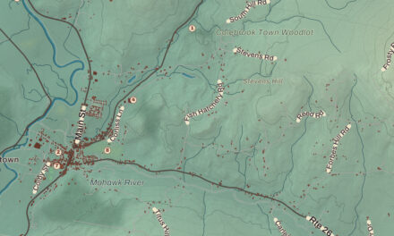 Map of Colebrook, New Hampshire in 2026