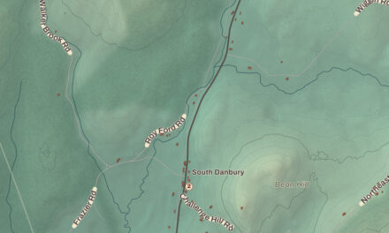 Map of Danbury, New Hampshire in 2026