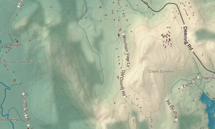 Detailed Map of Deering, New Hampshire
