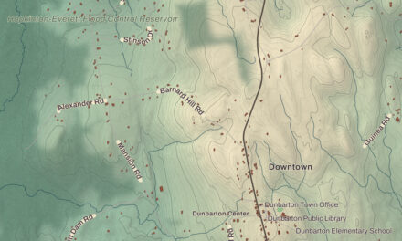 Map of Dunbarton, New Hampshire in 2026