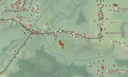 Map of East Kingston, New Hampshire in 2026