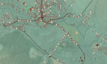 Map of Farmington, New Hampshire in 2026