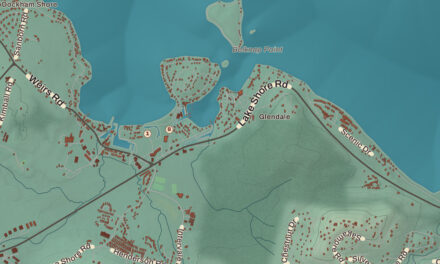 Map of Gilford, New Hampshire in 2026