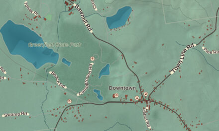 Map of Greenfield, New Hampshire in 2026