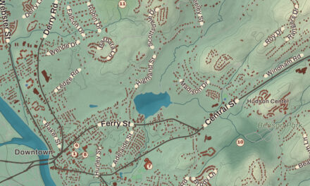 Map of Hudson, New Hampshire in 2026