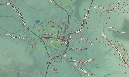 Map of Jackson, New Hampshire in 2026