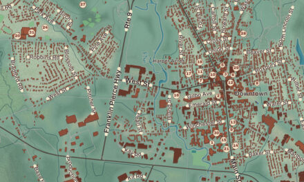 Map of Keene, New Hampshire in 2026
