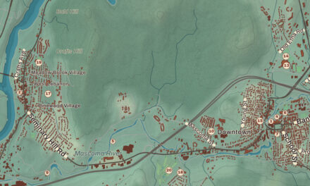 Map of Lebanon, New Hampshire in 2026