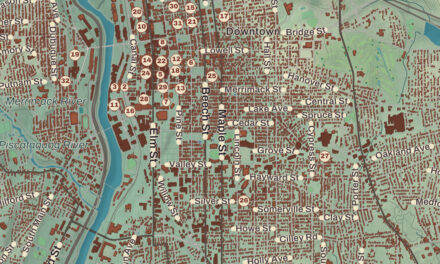 Map of Manchester, New Hampshire in 2026