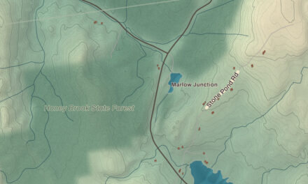 Map of Marlow, New Hampshire in 2026