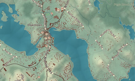 Map of Meredith, New Hampshire in 2026