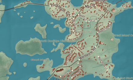 Map of New Castle, New Hampshire in 2026