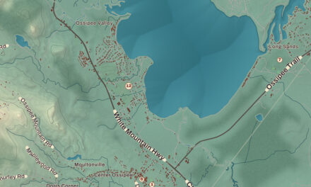 Map of Ossipee, New Hampshire in 2026