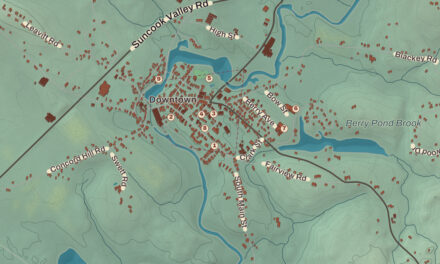 Map of Pittsfield, New Hampshire in 2026