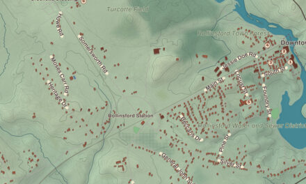 Map of Rollinsford, New Hampshire in 2026