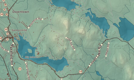 Map of Wakefield, New Hampshire in 2026