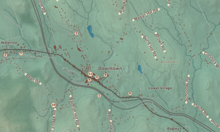 Map of Warner, New Hampshire in 2026