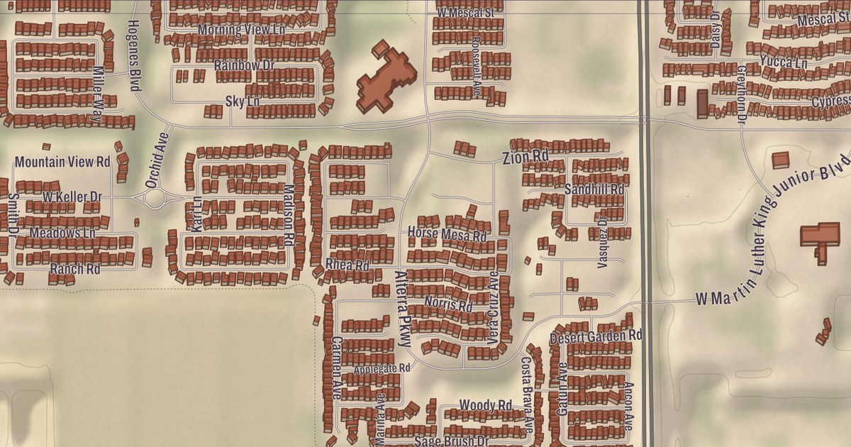 Detailed Map of Ak-Chin Indian Community, Arizona