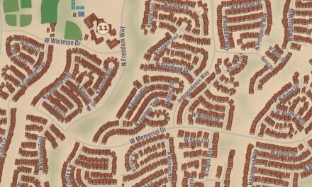 Beautifully Detailed Map of Anthem, Arizona