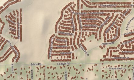 Beautifully Detailed Map of Catalina, Arizona