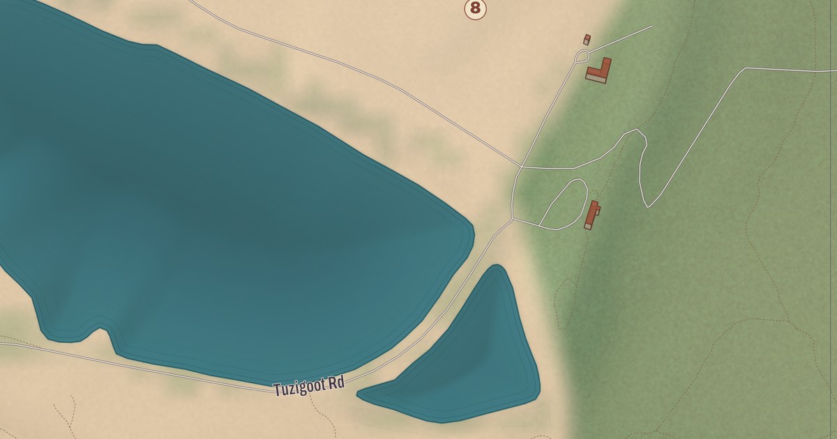 Beautifully Detailed Map of Clarkdale, Arizona