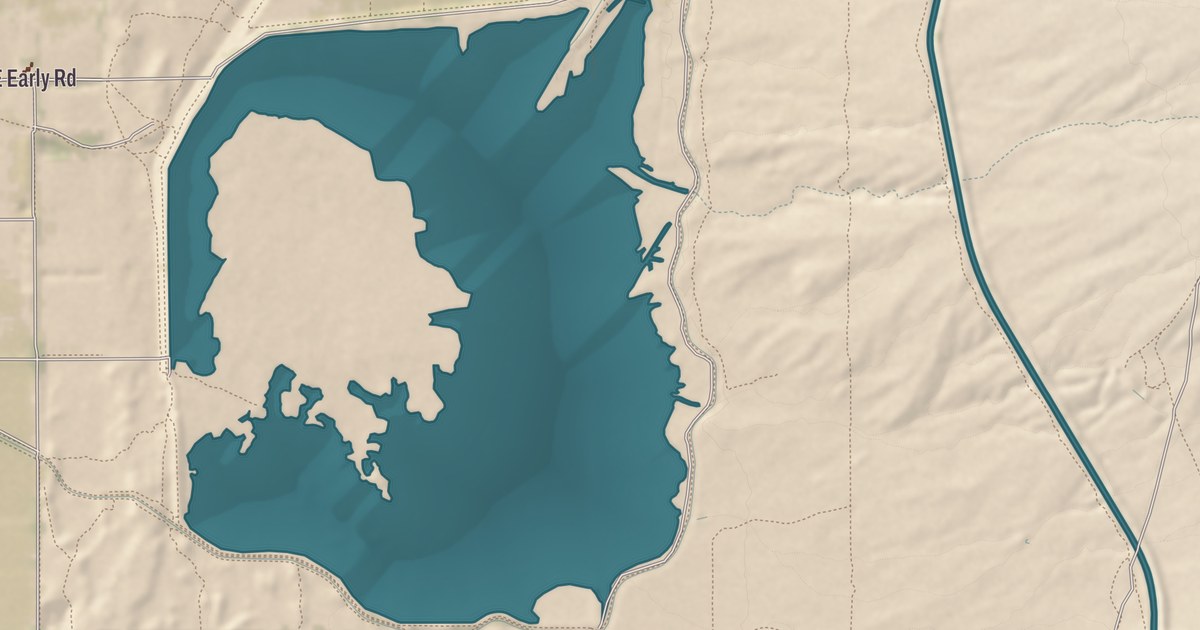 Beautifully Detailed Map of Coolidge, Arizona