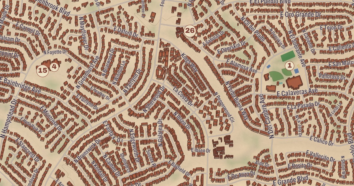 Fountain Hills, Arizona: Home, Street by Street