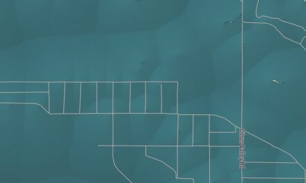 Beautifully Detailed Map of Gila Bend, Arizona