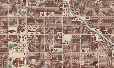 Beautifully Detailed Map of Glendale, Arizona