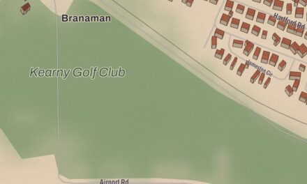 Beautifully Detailed Map of Kearny, Arizona